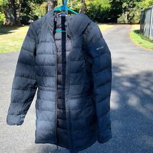 Columbia Black Medium Puffer Jacket